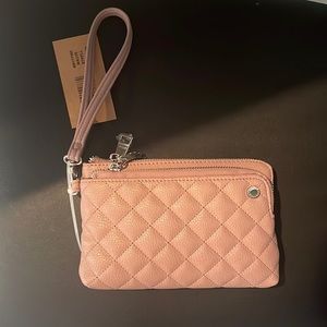 Steve Madden Wristlet NWT $44 Mauve